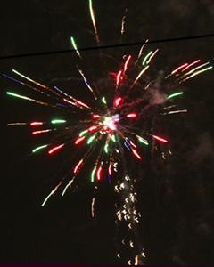 Workshop participants reading at the Art Center
